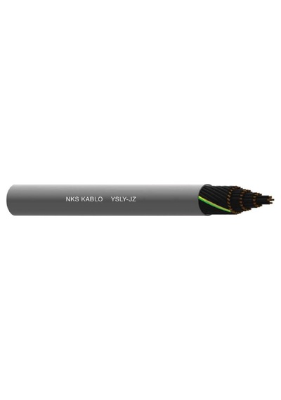 Nks Ysly-6x0.50 ,kesit 0.50mm² 6-damar/çok Telli Pvc Kumanda Kablo