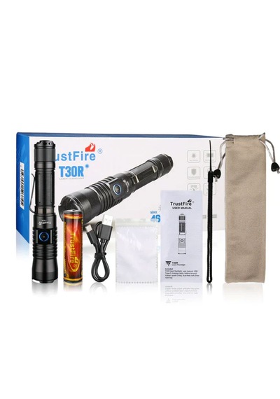 Trustfire T30r Lep Fener Siyah