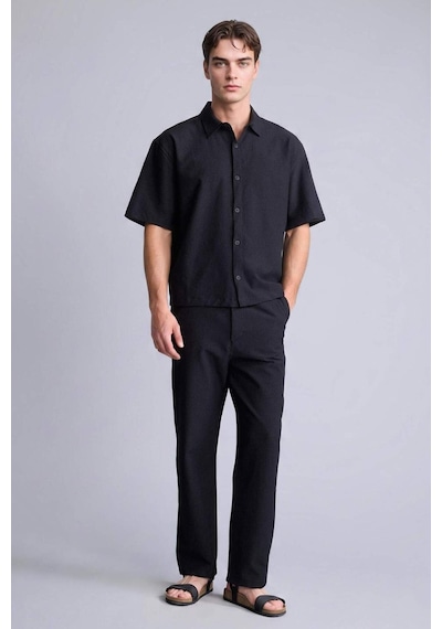 Defacto Baggy Fıt Pantolon F7803ax26smbk81 Siyah-bk81