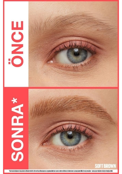 Maybelline New York Build A Brow 2in1 Kaş Kalemi Ve Jeli Soft Brown