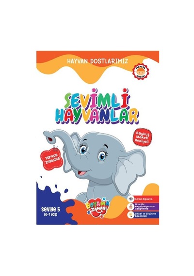 Hayvan Dostlarımız - Sevimli Hayvanlar Seviye 5 6-7 Yaş