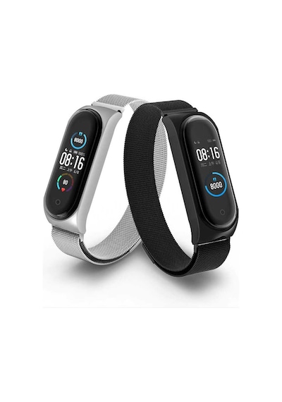 Xiaomi Mi Band 6 Uyumlu Krd-01 Metal Zore Kordon-no2
