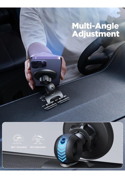 Lexroo Jr-zs366 Manyetik Torpido Üstü İçin Ultra Güçlendirilmiş Araç Tutucu Standart