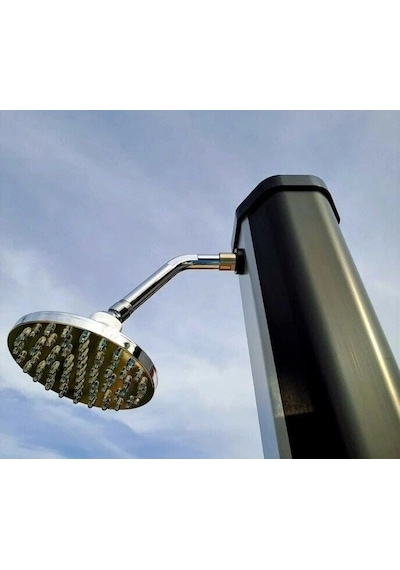 Solar Duş Ayak Yıkamalı 35l Gri - Gümüş