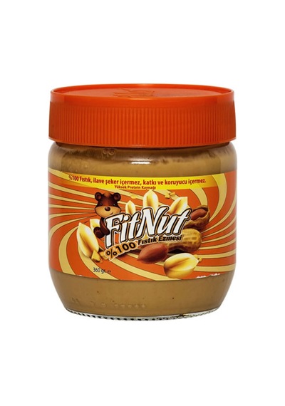 3 Adet Fitnut %100 Fıstık Ezmesi 360 G