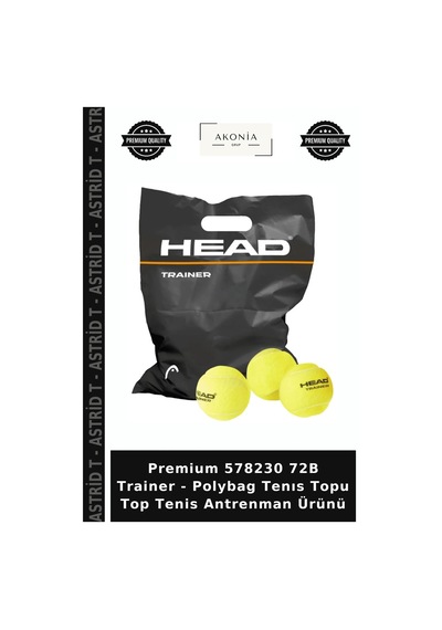 Premium 578230 72b Trainer - Polybag Tenıs Topu Top Tenis Antrenman Ürünü