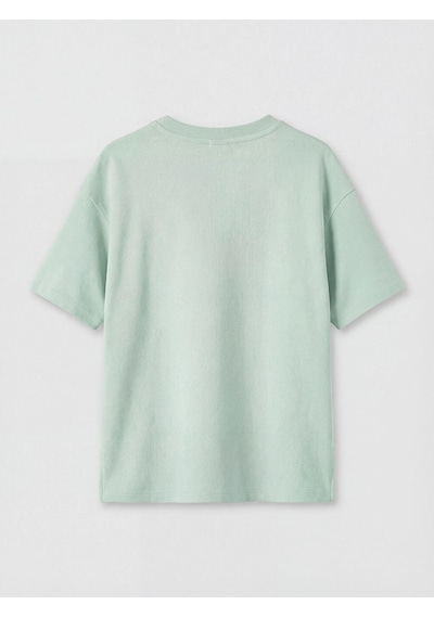 Lc Waikiki Lcw Kidsyeşil Kız Çocuk Tişört Ve Pantolon Takım Mınt Green