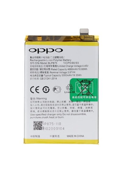 Oppo Realme C55 - Blp875 - Batarya - Batarya Pil  Batarya