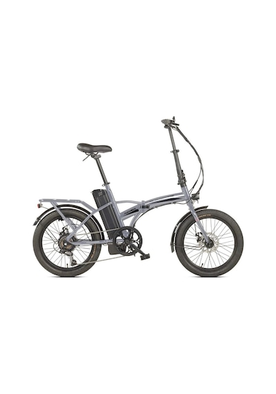 Kron Elektrone Nord 20 Jant E-bike 36volt 10,4 Ah 7vites Elektrikli Katlanır Bisiklet Nardo Gri Siyah-neon Sarı