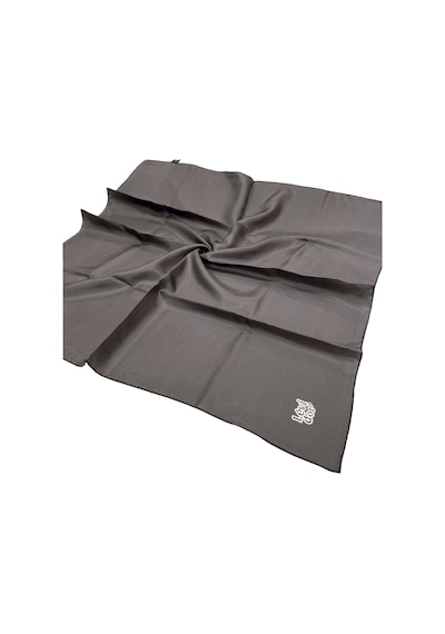 Levidor Düz Twill Ipek Eşarp - Füme Füme