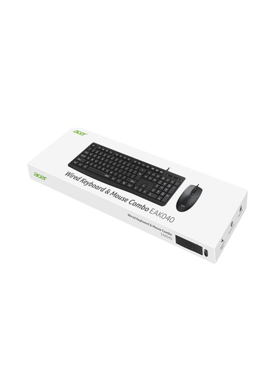 Acer Eak040 Bkl Kablolu Klavye+ Mouse Set