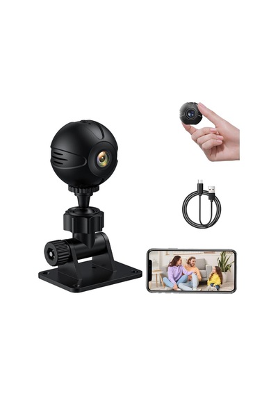 Fs Mini Kamera, Pilli Ve Wi-fi, 1080p Hd Mini Kamera, Wi-fi