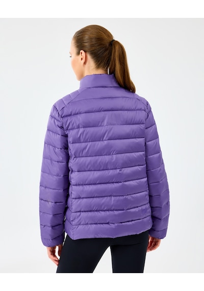 Skechers W Essential Outerwear Padded Jacket Kadın Mor Mont S231240-0277 Mor