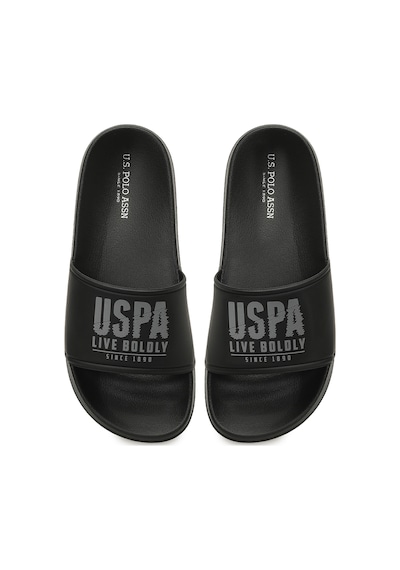 U.S. Polo Assn. Gusty 6fx Siyah Erkek Terlik Siyah