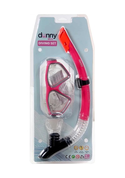 Dunny Dive Tempered Maske Set Çok Renkli