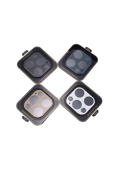 Apple Uyumlu iPhone 12 Pro Max Zore Kamera Koruyucu Siyah