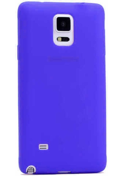 Galaxy Note 3 Kılıf Zore Premier Silikon Kapak Saks Mavi