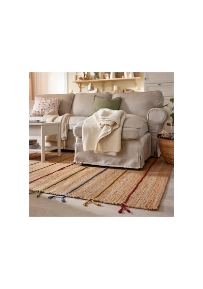 Ikea Raklev El Dokuması Halı 170 X 240 Cm Bej