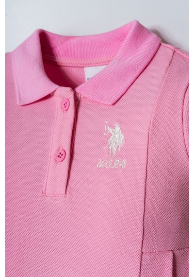 U.S. Polo Assn. U.s Polo Assn. Kız Bebek Pembe Elbise Usb2961-c-v4 Pembe