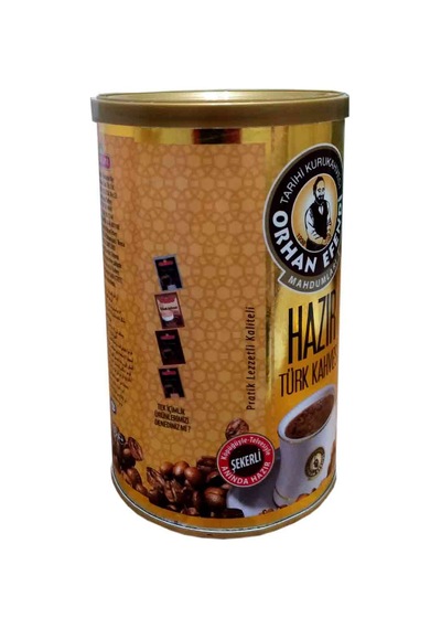 Orhan Efendi Hazır Türk Kahvesi Şekerli Teneke 250 G