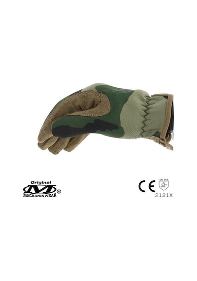 Mechanix Wear® FastFit Woodland Camo Tactical Eldiven Kahverengi