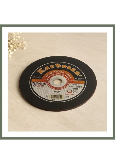 Bezos 230 Mm Inox Metal Kesici Disk 1,92 Mm 22 Mm Delik Bezos1