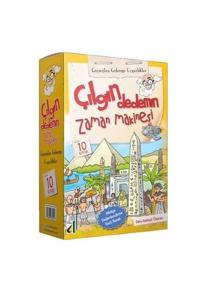 Çılgın Dedemin Zaman Makinesi 10 Kitap Uygarlık - Damla Yayınevi