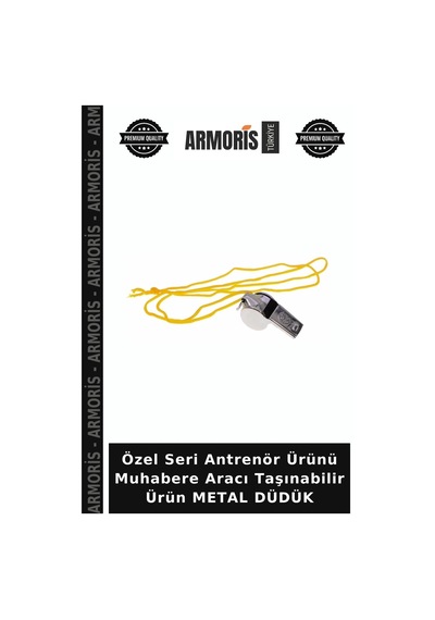 Özel Seri Antrenör Ürünü Muhabere Aracı Taşınabilir Ürün Metal Düdük