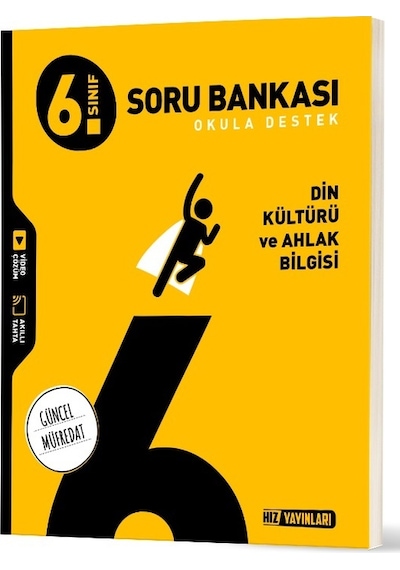 Hız Yayınları 2026 6. Sınıf Din Kültürü Soru Bankası Yeni Müfredat
