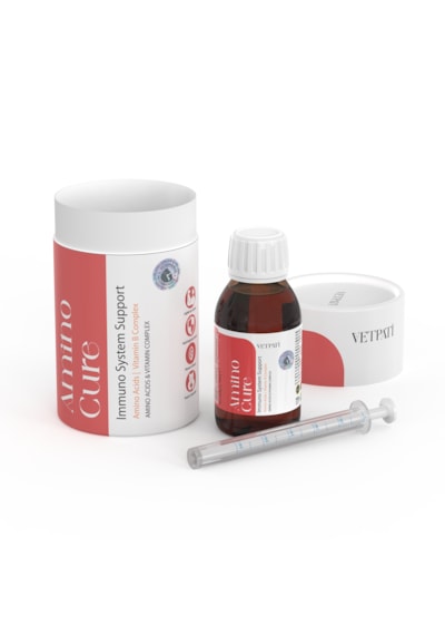 Vetpati Amino Cure Şurup Kedi Köpek Amino Asit Vitamin Kompleksi