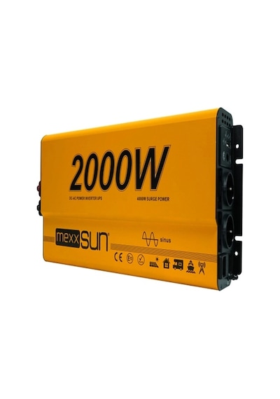 Mexxsun 12v 2000w Tam Sinüs Ups Karavan Inverter Remote Ekran