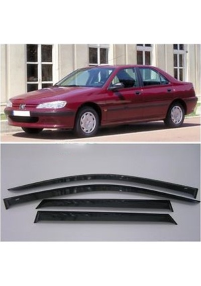 Peugeot 406 Mugen Cam Rüzgarlığı 4 Lü Takım