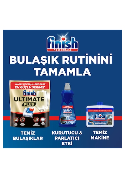 Finish Quantum Özel Seri Bulaşık Makinesi Deterjanı Kapsül Tablet 100 Adet