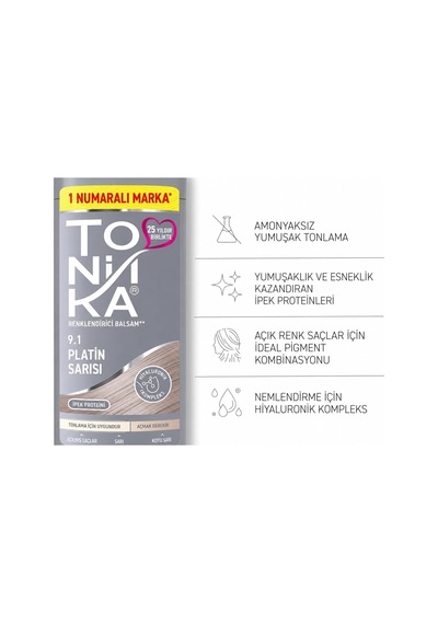 Hair Colouring Tinting Balsam Conditioner, Colourant Tonika Wash Out No Ammonıa 150 Ml