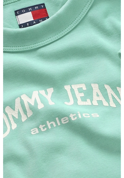 Tommy Jeans Kadın Tişört Dw0dw22302 Yeşil