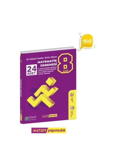 Matsev 8.sınıf Matematik 24 Denemesi