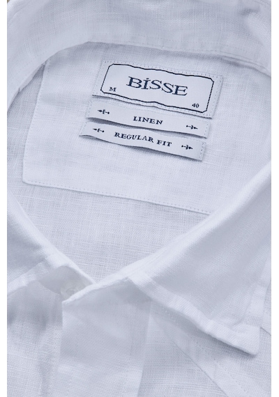 Bisse Alt Birit Yaka Regular Fit Uk Gömlek Cepsiz Beyaz Gmktna1224013 D01 Beyaz