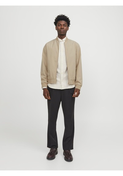 Jack & Jones Erkek Jprccıllusıon Bomber Baharlık Bej Ceket - 12251942 Bej