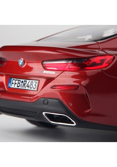 1:18 Ölçek Norev 2019 Bmw 850i G15 Diecast Metal Minyatür Model Araba 25cm