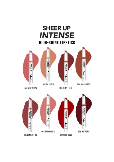 Sheer Up Intense Lipstick -008 Hot Topıc Çok Renkli