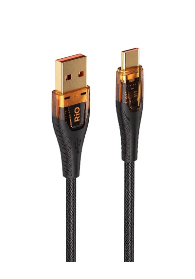 Flayse C23a-c Usb To Type-c 6 Amper Hızlı Şarj Data Kablosu 1 Metre Led Gösterge