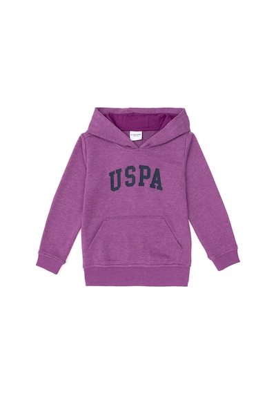 U.S. Polo Assn. Erkek Çocuk Menekşe Basic Kapüşonlu Sweatshirt 50293614-VR037 U.S. Polo Assn. Erkek Çocuk Menekşe Basic Kapüşonlu Sweatshirt 50293614-VR037