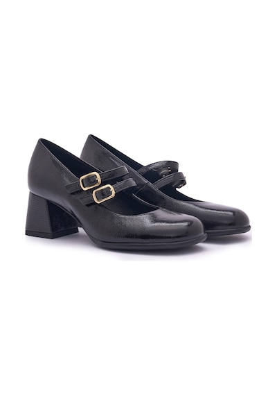 Naplak Axel Nero Topuklu/ Stiletto Kadın 205307ds Donna Serena 5307ds Naplack Naplak Axel Nero