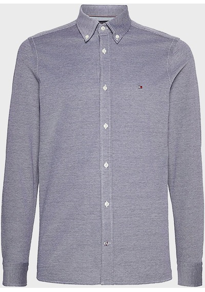Tommy Hilfiger Erkek Gömlek Mw0mw30675 Dcc Lacivert