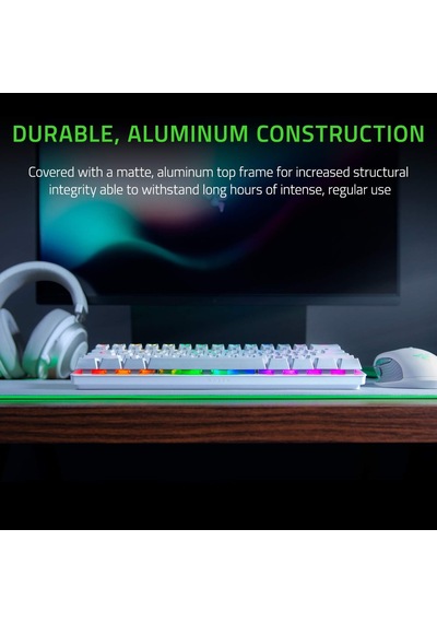 Razer Huntsman Mini Mercury Mor Anahtar - Opto-mekanik Anahtarl