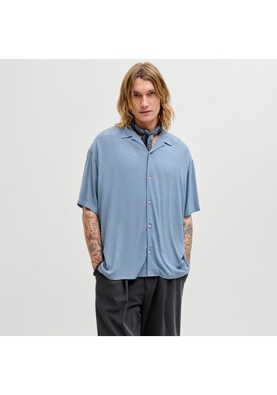 Jack & Jones Jack&jones Jeff Resort Solid Erkek Mavi Gömlek Mavi