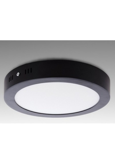YCL 6 W Led Panel- Gün Işığı 3000K- Yuvarlak- Siyah-S/Ü-ASM-1206G