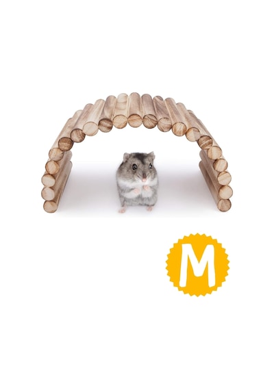 30cm X 12cm Hamster Gerbil Fare Sıçan Gine Domuzu Veya Diğer Küçük Hayvanlar Için Köprü Merdiveni