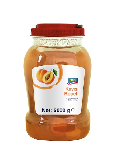 Aro Kayısı Reçeli 5 Kg - Kahvaltılık Ve Tatlılar İçin Pratik Çözüm Tarı