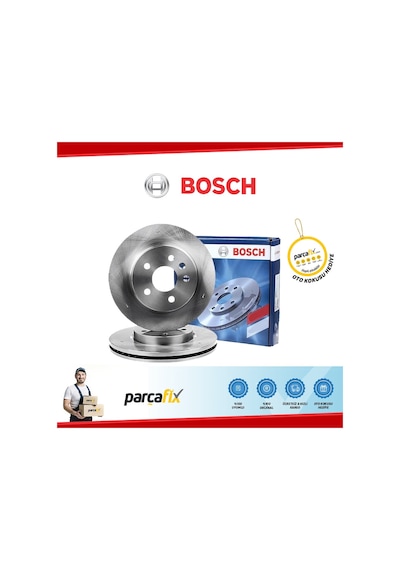Vw Polo 1.0-1.2-1.4-1.6 6R Bosch Ön Fren Diski 2010-2017